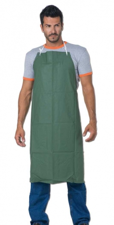 GREMBIULE PVC LEGGERO CM75X110 COLORE VERDE