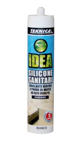 IDEA SILICONE SANITARI TEKNICA BIANCO ART. TK13-0031