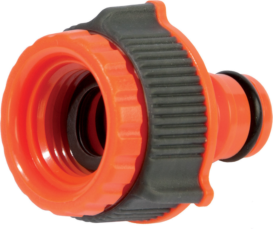 Innesto rapido PAPILLON con filetto femmina e riduzione MF ( FEM.3/4 C/RID.1/2 SFU ).- con Soft Touch: materiale bicomponente an