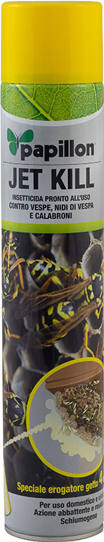 Insetticida PAPILLON mod. JET KILL - schiumogeno spray
