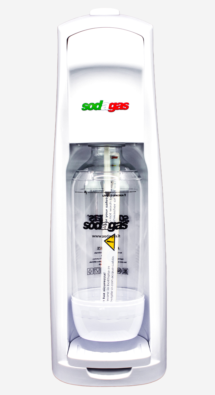 KIT GASATORE SODAGAS BIANCO MODELLO BOLLICINO