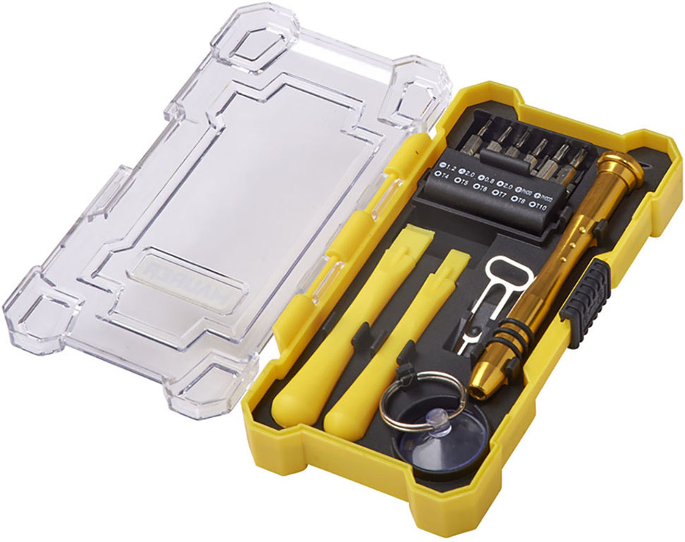 KIT RIPARA SMARTPHONE MAURER 17 PEZZI