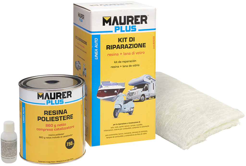 Kit riparazione vetroresina MAURER PLUS