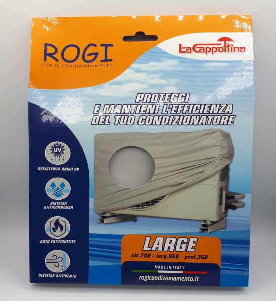 LA CAPPOTTINA GRANDE PER CONDIZIONATORIALTEZZA 700MMLARGHEZZA 860MMPROFONDITA' 360MM