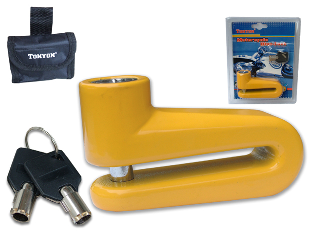 Labor TY 110 lucchetto bloccadisco,perno TY110 mm. 10.  Con chiave KC1.