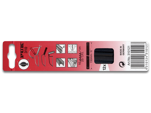 Lama per ferro art 310 per seghetto Puk 1 PEZZO