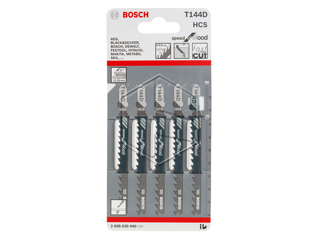 LAME SEGHETTO ALTERNATIVO T144D BOSCH