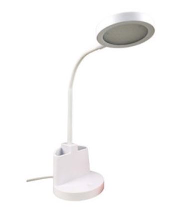LAMPADA DA SCRITTOIO LED 7W SWAN2 BIANCO VELAMP