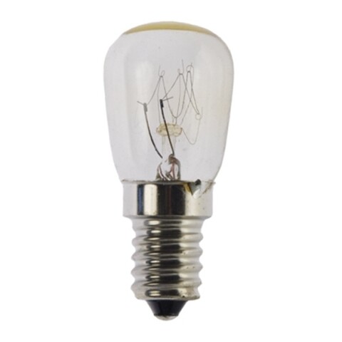 LAMPADA FRIGO E14 15W TUBOLARE CHIARA. 80LUMEN