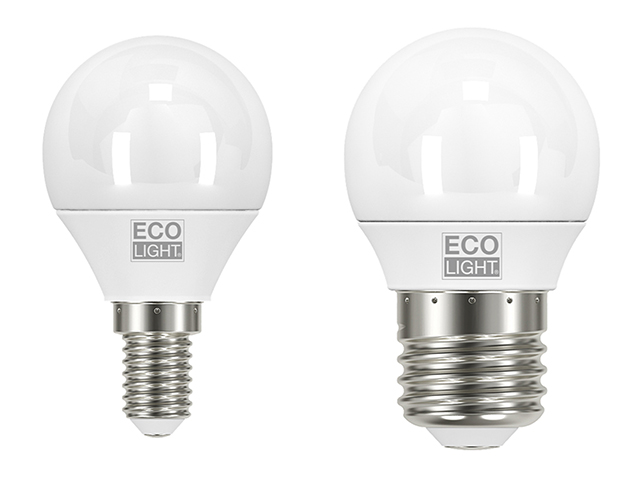 LAMPADA LED GOCCIA 8W come i vecchi 60W 4000K  E27 ECOLIGHT 806 lumen