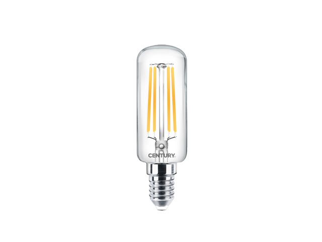 Lampada led tubolare cappa, Attacco E14. Potenza 4W. Colore luce naturale 4000K
