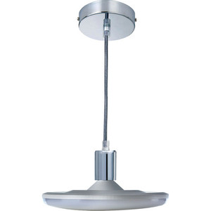 LAMPADARIO LED 30W CROMO 2400LUMEN LUCE 3000K E27