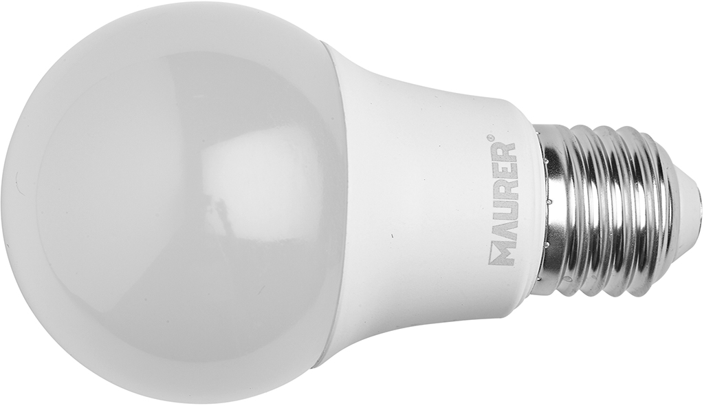 Lampadina a LED 5,5W -> 40W goccia smerigliata - supporto in plastica - attacco E27 - 3000 K (luce calda) 470lumen
