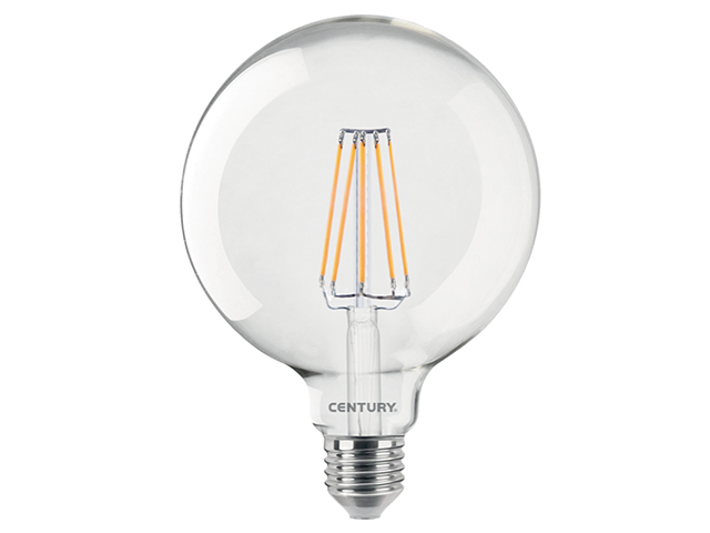 LAMPADINA LED FILAMENTO GLOBO E27