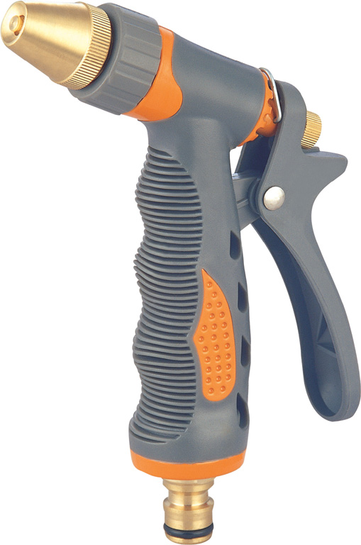 LANCIA A PISTOLA IN METALLO GETTO REGOLABILE PAPILLON