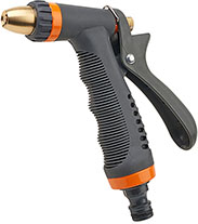 Lancia a pistola in metallo PAPILLON - impugnatura ergonomica e antiscivolo - getto regolabile