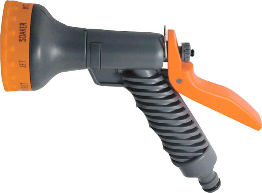 Lancia a pistola PAPILLON con 5 getti regolabili.