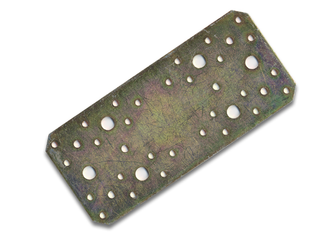 Lastrina pesante diritta ferro zincata tropicalizzata  MM 90X2,5X200 F.5-11MM