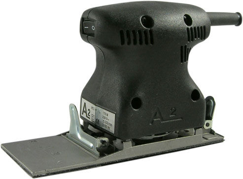 Levigatrice orbitale palmare per persiane e griglie M3L - 170W 230V - piastra 100x170mm - velocità 15000 giri/min.  - orbita 1,5