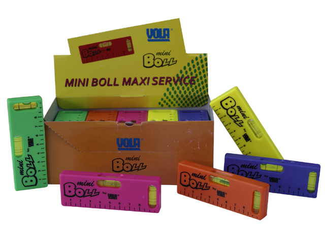 LIVELLA IN PLASTICA ABS 10CM