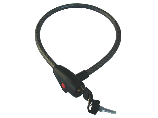 LUCCHETTO BICI A CAVO 12X650MM TY 410/65 NERO