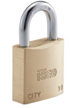 LUCCHETTO RETTANGOLARE ARCO CORTO MM30 ISEO