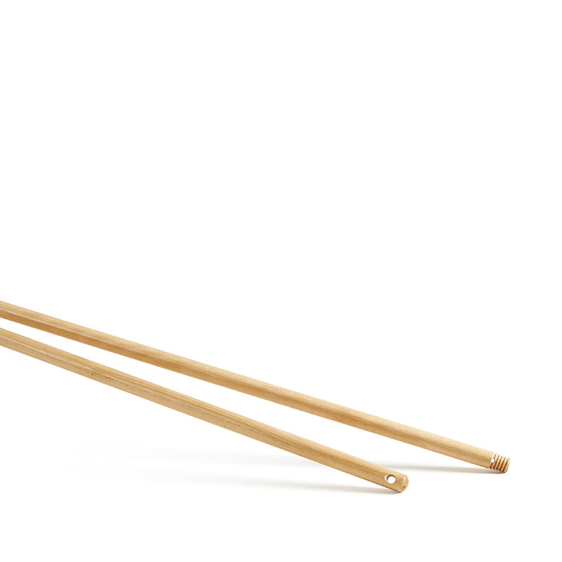MANICO IN LEGNO CM150 WOODY CON VITE PER SCOPA