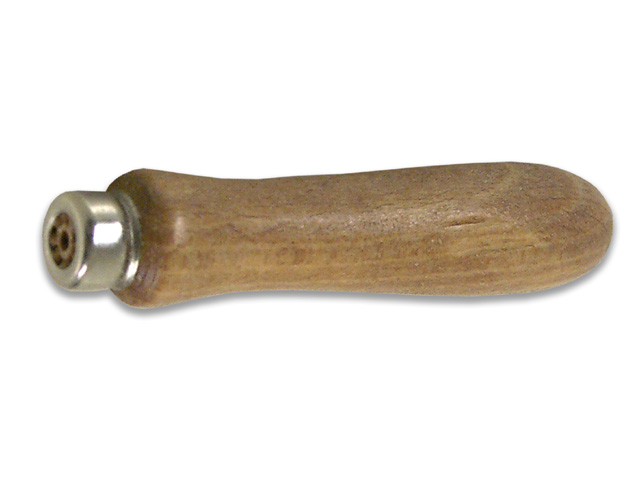 Manico per lima in legno CM10 con ghiera. N°2