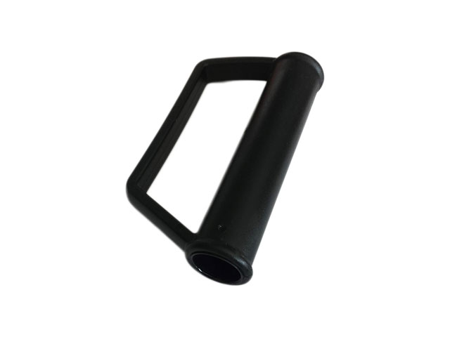 Manopola di ricambio antinfortunistica per carrelli portacasse diametro 25. Per carrelli con tubo tondo.