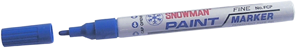 MARCATORE PENNARELLO PUNTA FINE P300 BIANCO 14 SNOWMAN