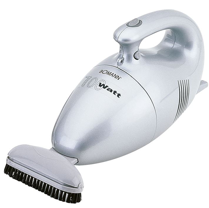 MINI ASPIRAPOLVERE A MANO Bomann CB 947 argento/grigio 700W