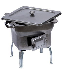 MINI BARBECUE FORNACELLA IN LAMIERA DA PIC NIC