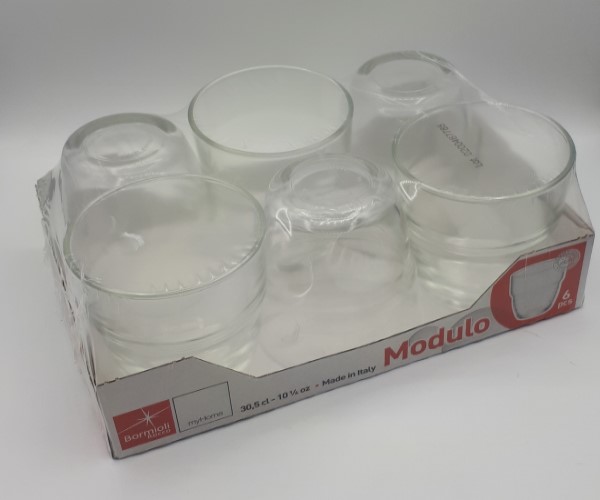MODULO SET 6 BICCHIERI CL 30.5 IMPILABILI BORMIOLI