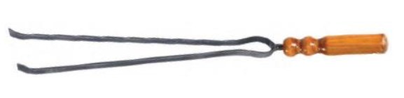 MOLLETTA PER GRUPPO DA CAMINO CON MAICO IN LEGNO CM55