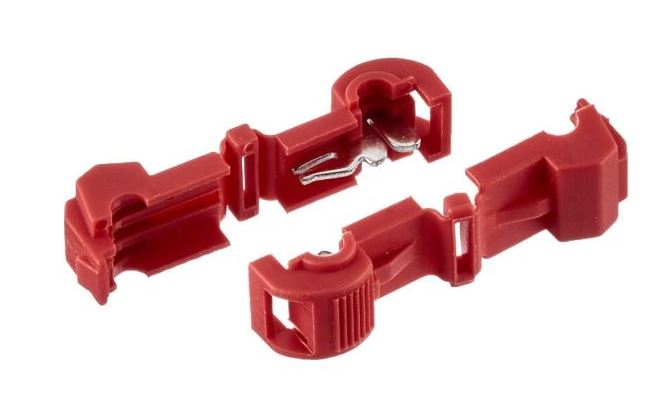 MORSETTO DI COLLEGAMENTO PER FILO A T BLU