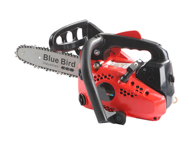 Motosega Blue Bird da potatura catena cm25. Motore ecologico 2 tempi, 25,4 cc, omologato euro 2,lubrificazione automatica, freno