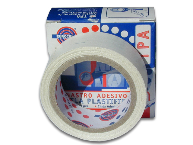 NASTRO ADESIVO IN TELA NERO 38MM X 2,7MT, scrivibile, impermeabile ed estremamente conformabile.