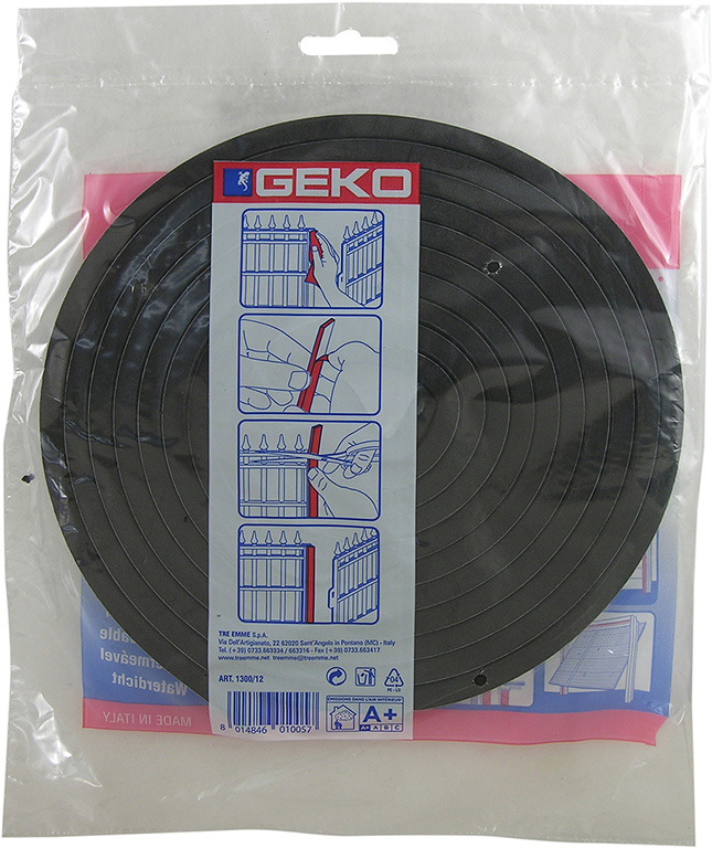 Nastro parafreddo 10X10mm MT5  in gomma espansa autoadesiva a cellule chiuse - impermeabile e imputrescibile - spessore 10 mm