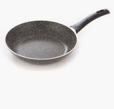 PADELLA CON RIVESTIMENTO ANTIADERENTE EFFETTO PIETRA CM18. Linea Pietra e Gusto ILLAART. AN1218