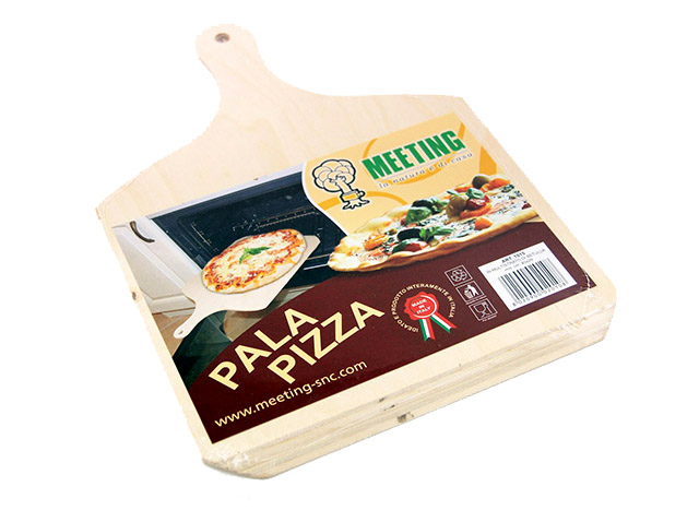 PALA PIZZA 40x29 ART. 1015Tagliere Pala Pizza con manico in legno multistrato di betulla.