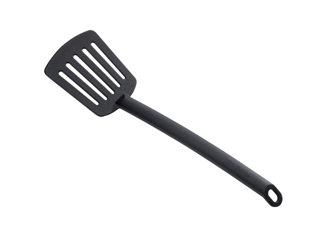 PALETTA FORATA NERA SPACE LINE IN NYLON RESISTENTE FINO A  210 °C.