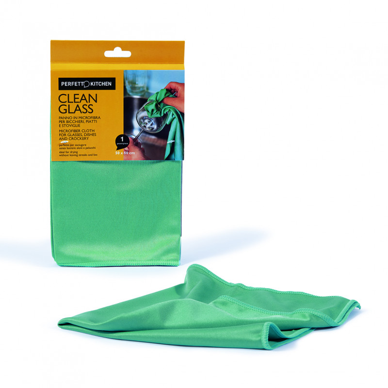 PANNO IN MICROFIBRA CLEAN GLASS ART. 29170 PERFETTO