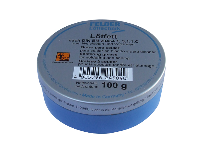 Pasta disossidante per saldatura a stagno KEMPER 100GRAMMI