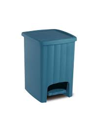 Pattumiera Margherita a pedale PALACE BLUE 20LT