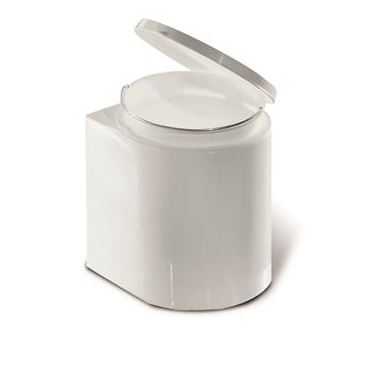 PATTUMIERA PENSILE BIANCA 28x28cm GIGANPLAST ART. 4180