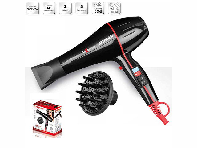 PHON PROFESSIONALE IONI 2 velocità e 3 temperature