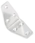 PIASTRINA AD ANGOLO ROBUSTA  MM56X56 ASI304 A2