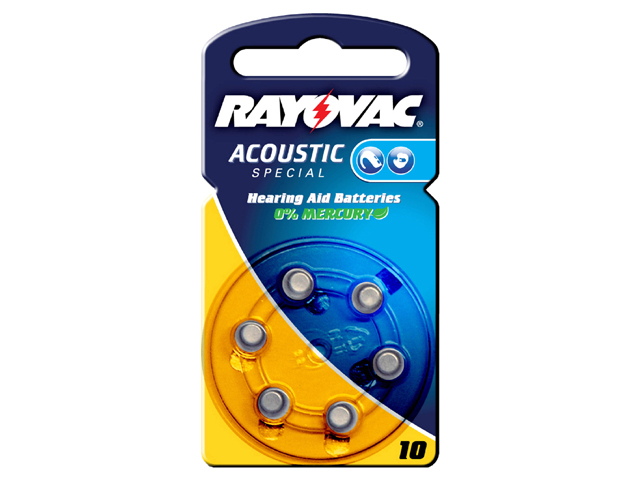 Pila per acustica Rayovac Varta. N10