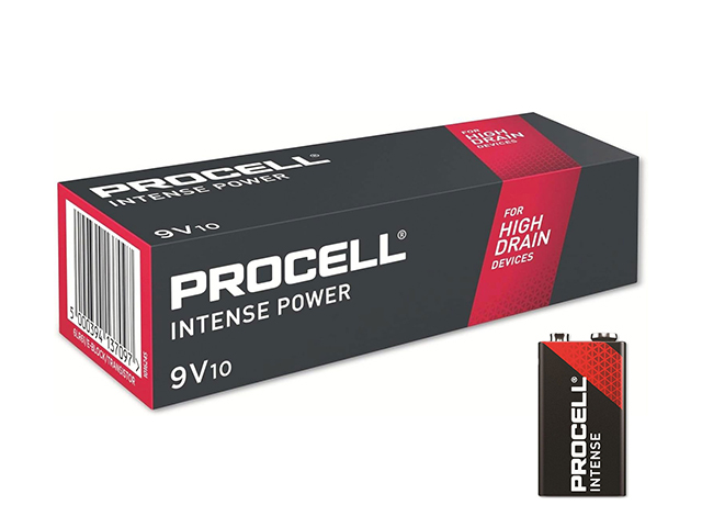 PILA PROCELL TRANSISTOR 9V 10 PEZZI