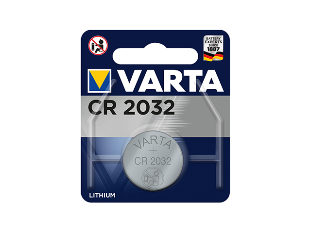 Pila Professional Electronics Varta. Tipo CR2032. Litio. 3 volt. 1 PEZZO